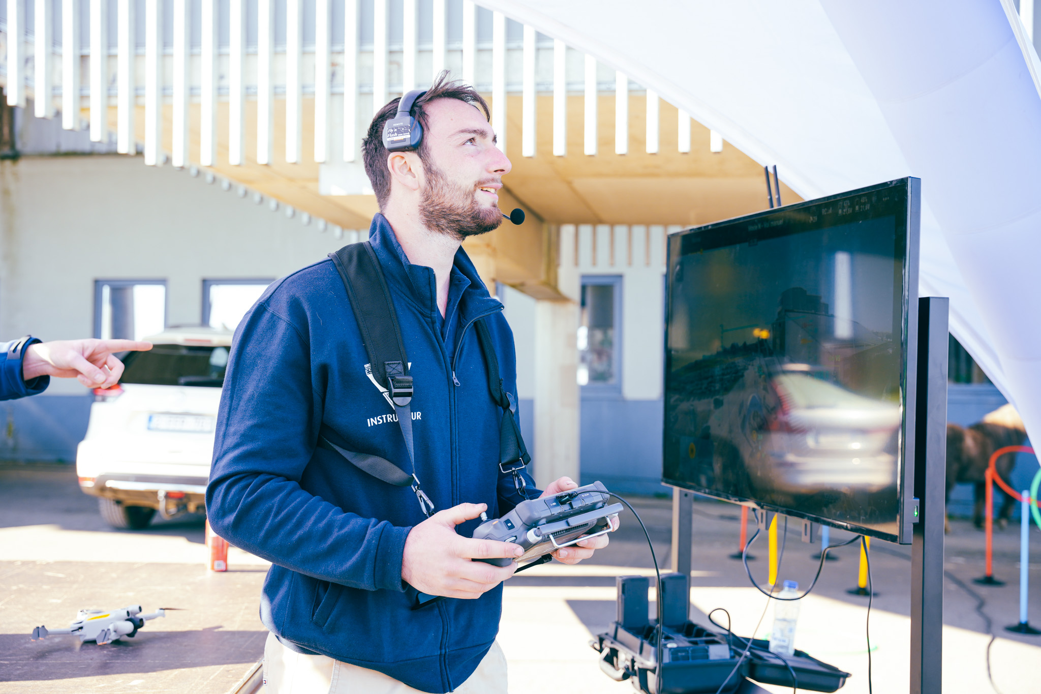 Pilote drone construction - salon om