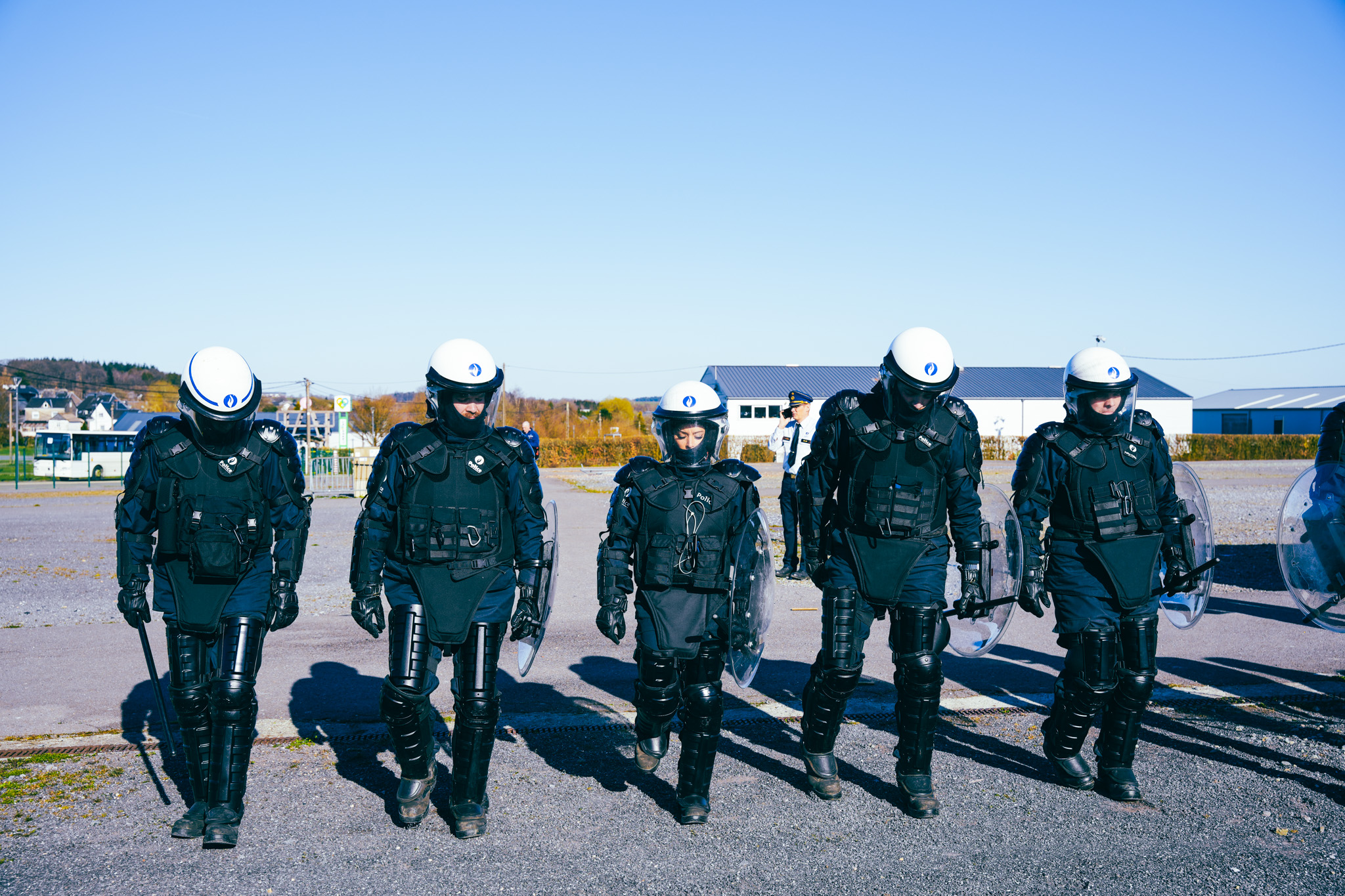 Demonstration gestion emeute